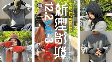 新型2023歳末篇 toiro knitwear meets TEMPRA GARAGE POP-UP STORE in ハナレ_HANARE