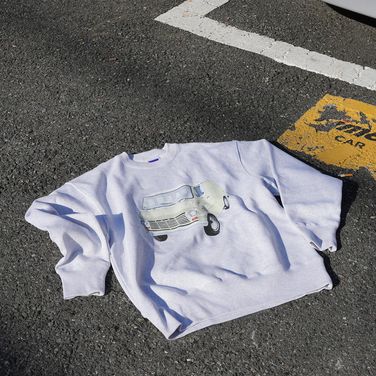 ほったらかし別注 GRID TEC+ 発売記念 クルーネック スウェット | ERI