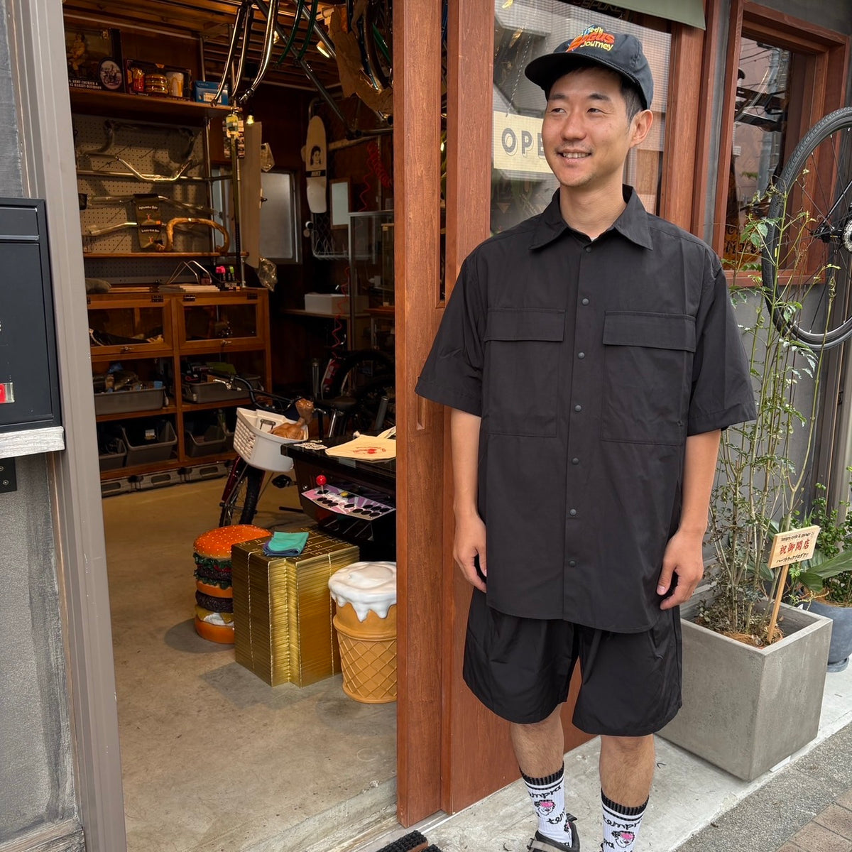 Half Track Products ONE-HALF (SHIRT+SHORTS) セットアップ