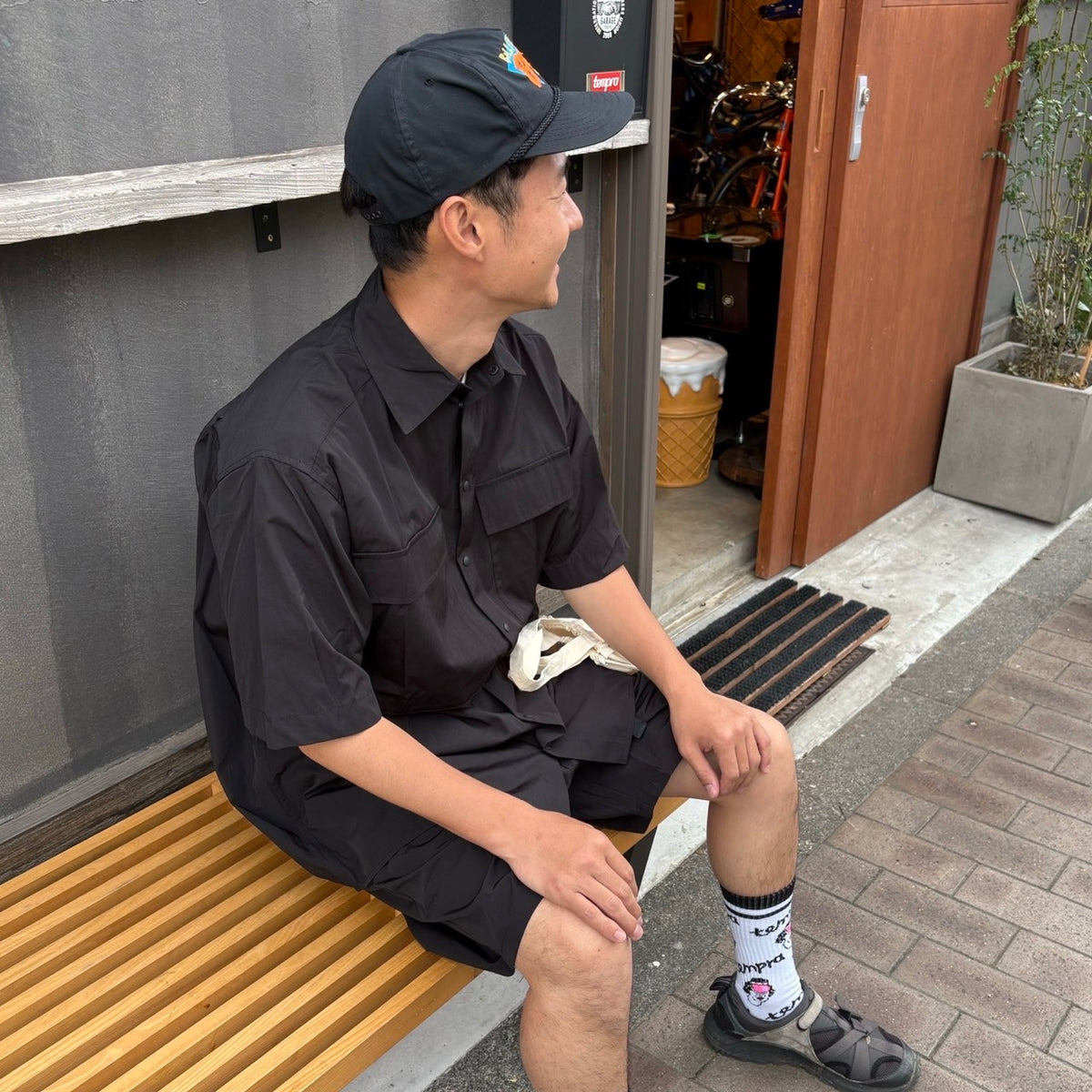 Half Track Products ONE-HALF (SHIRT+SHORTS) セットアップ – tempra