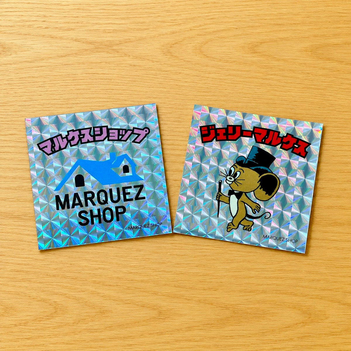 MARQUEZ SHOP キラキラシールセット | ジェリーマルケス＆ロゴのキラ