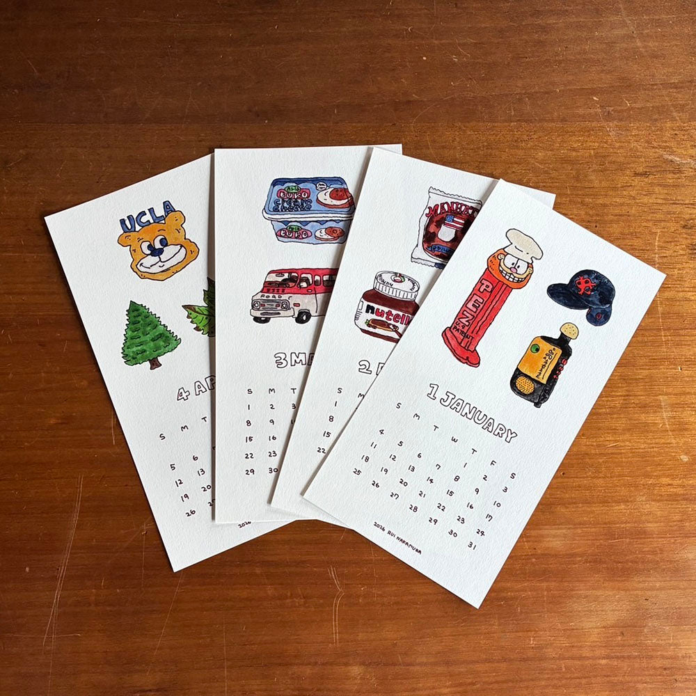 RUI NAKAMURA 2026 CALENDER / ナカムラルイ 2026 カレンダー – tempra