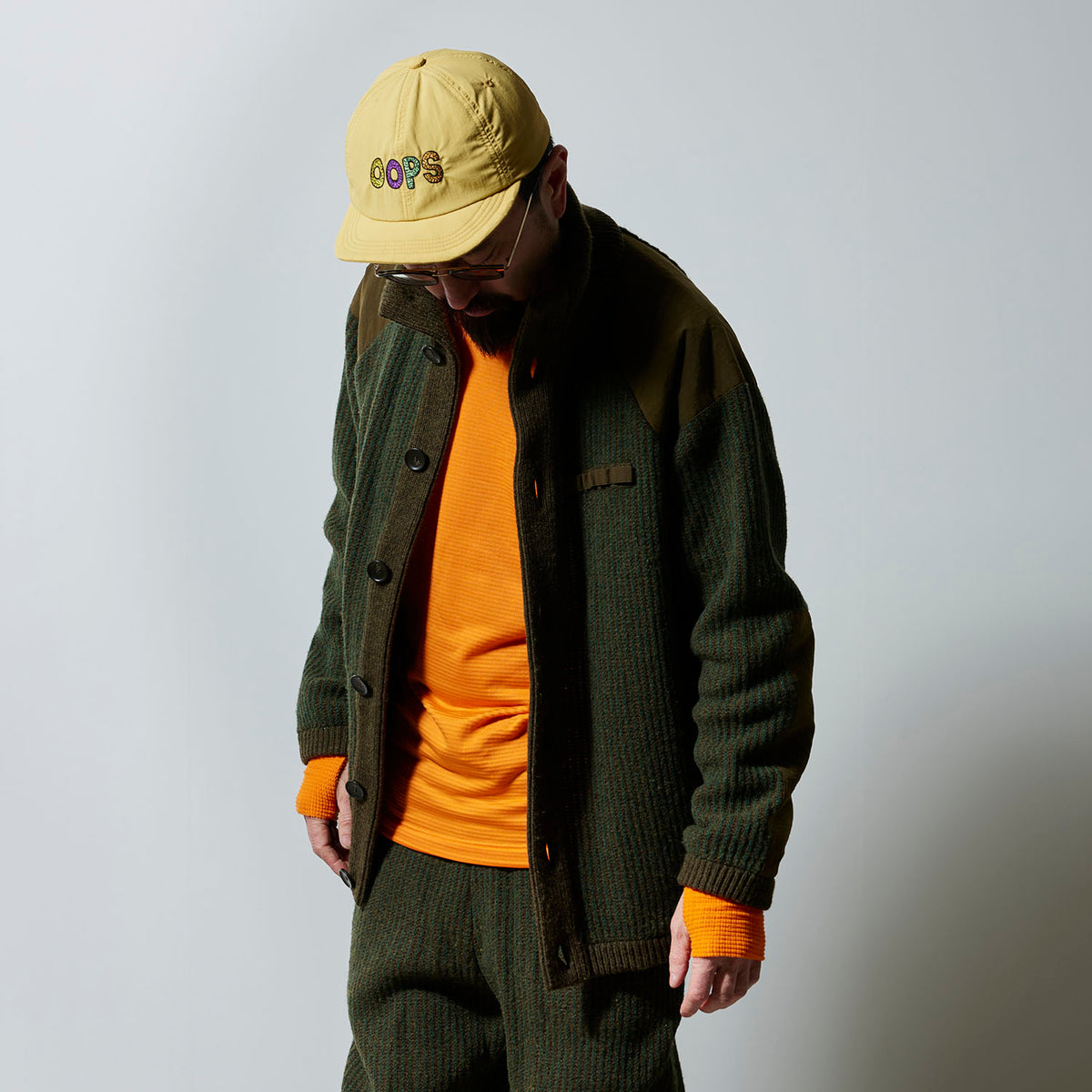BVD 瞬暖 GRID-TEC+ Crew-neck Thumbhole（サムホール付ロングTシャツ