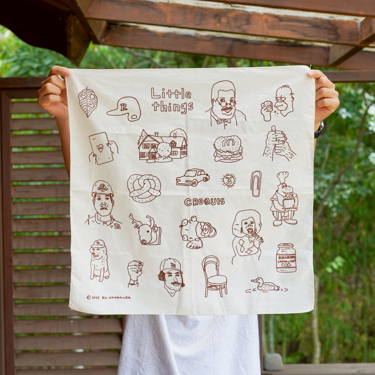 RUI NAKAMURA オリジナルバンダナ – tempra online store