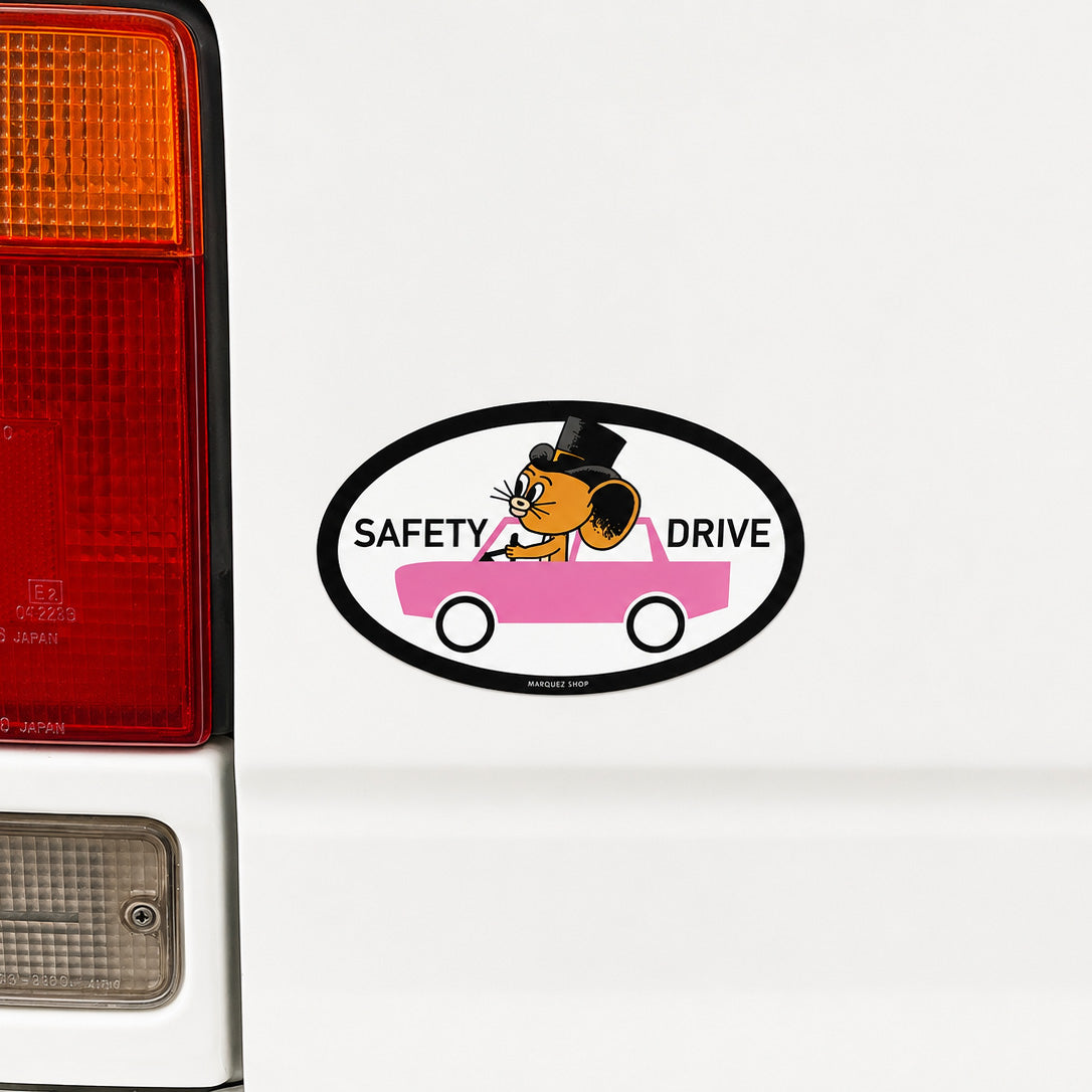 MARQUEZ SHOP オフィシャル SAFTY DRIVE マグネット／ステッカー 日本