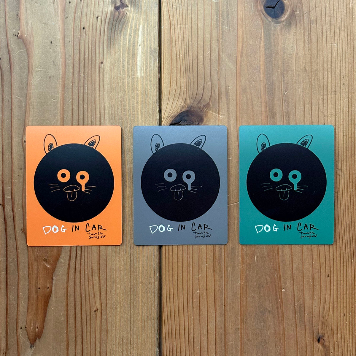 TEMPRA GARAGE カーマグネット / ステッカー（神山 隆二 / Ryuji