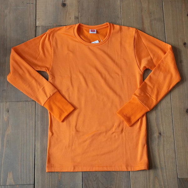 瞬暖 GRID-TEC+ クルーネック（サムホール）