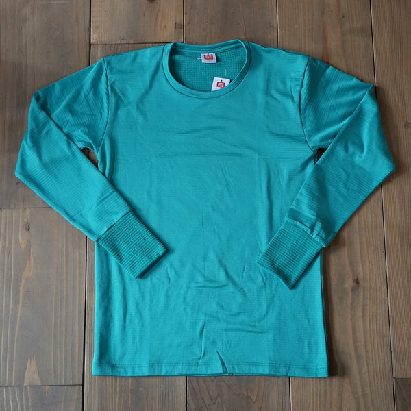 瞬暖 GRID-TEC+ クルーネック（サムホール）