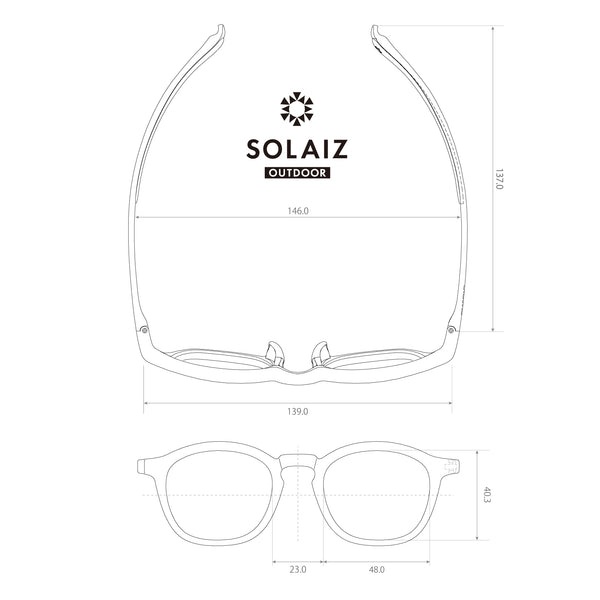 SOLAIZ サングラス（偏光レンズ搭載）SLD-006 OUTDOOR - tempra online store