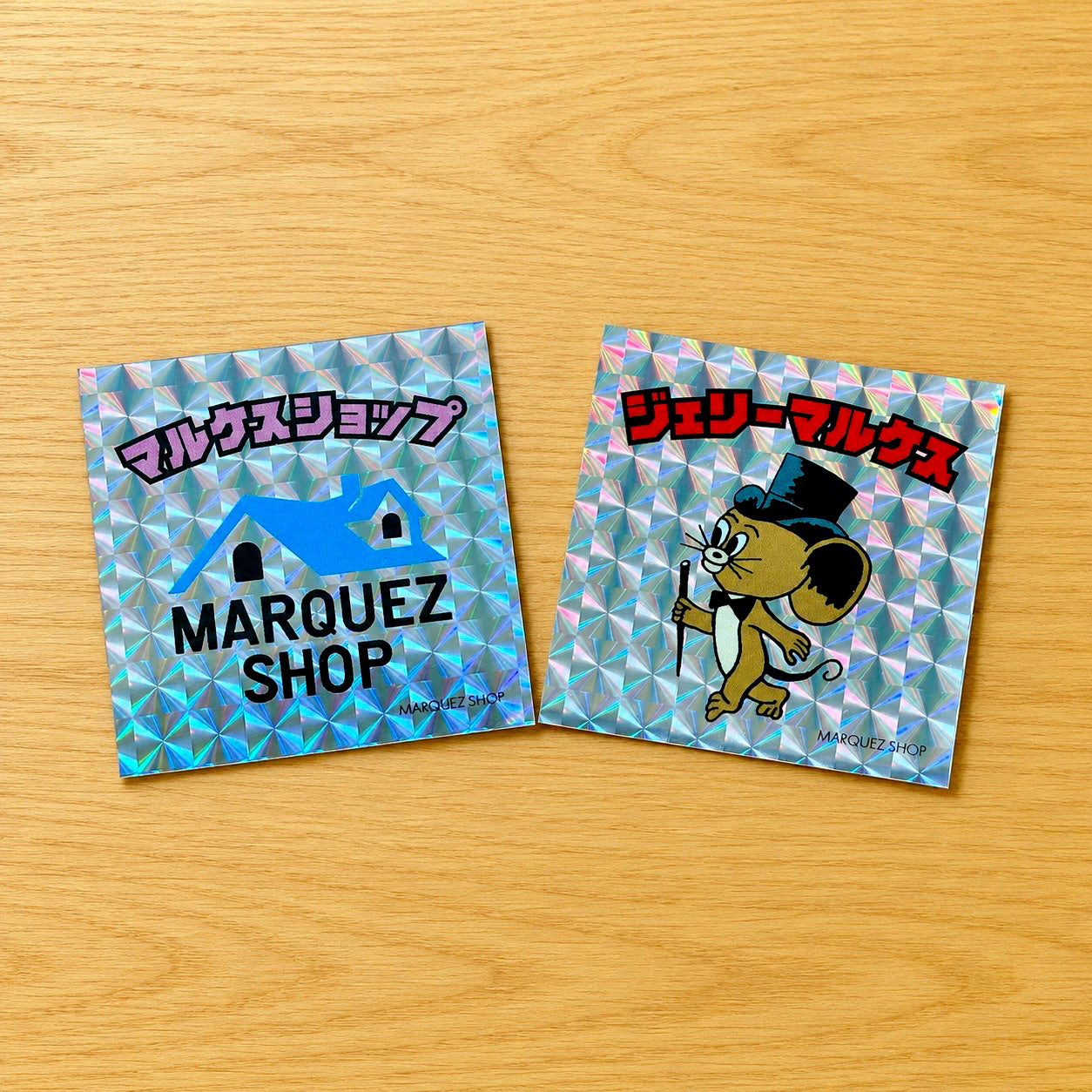 MARQUEZ SHOP キラキラシールセット | ジェリーマルケス＆ロゴのキラ