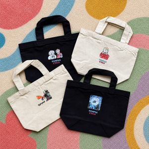 RUI NAKAMURA x TPC POPOP ミニコットンキャンバスバッグ 第一弾 - tempra online store