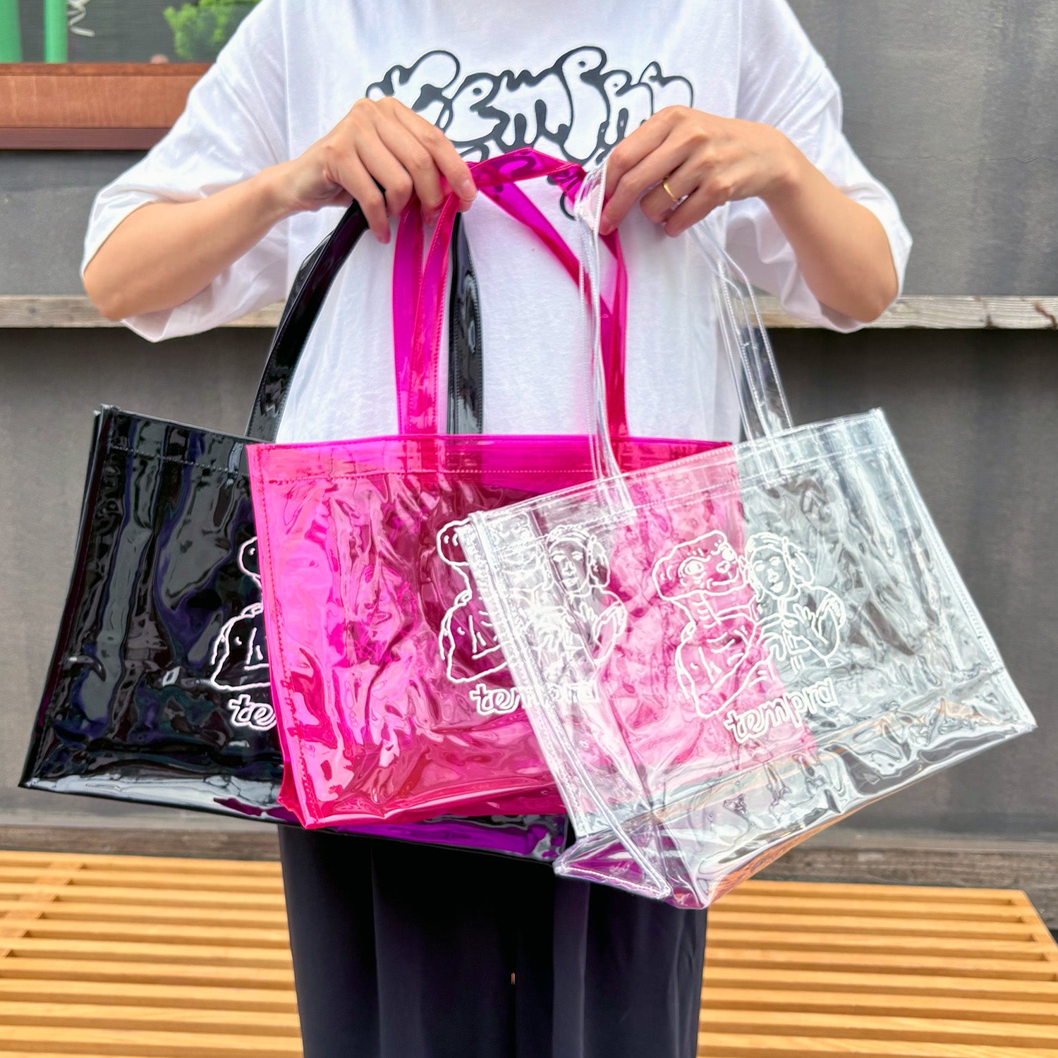 RUI NAKAMURA × tempra 防水ビニールバッグ – tempra online store
