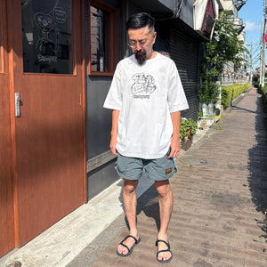 RUI NAKAMURA × tempra Tシャツ ‐ ホワイト - tempra online store
