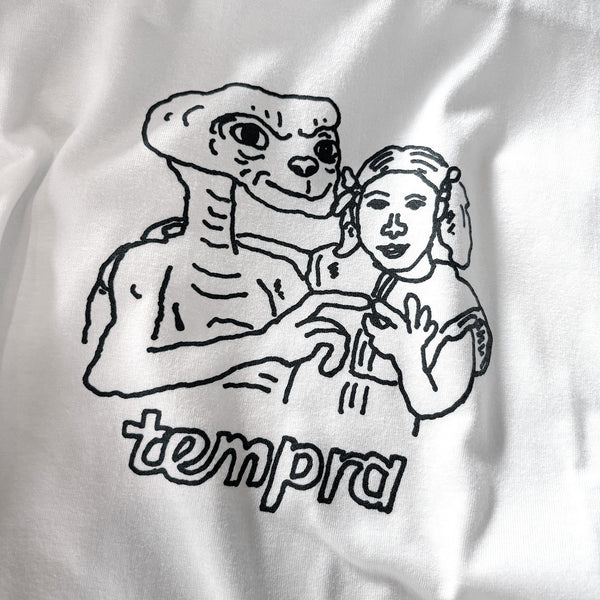 RUI NAKAMURA × tempra Tシャツ ‐ ホワイト - tempra online store