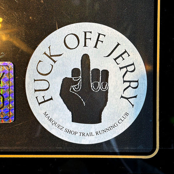 MARQUEZ SHOP「FUCK OFF JERRY / MTRC」ステッカーセット