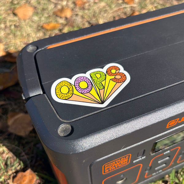 OOPS ロゴステッカーセット