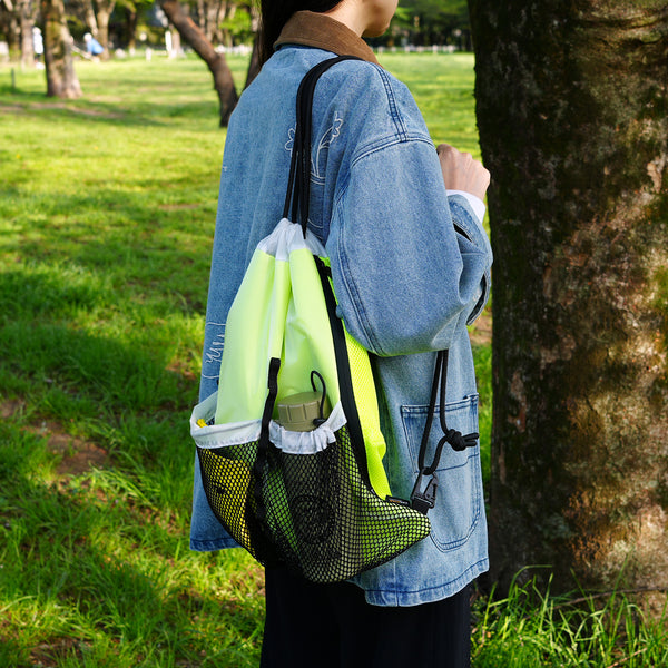 CAMP HACK × tempra garage「オサンポ ナップサック2」｜3WAY仕様の高