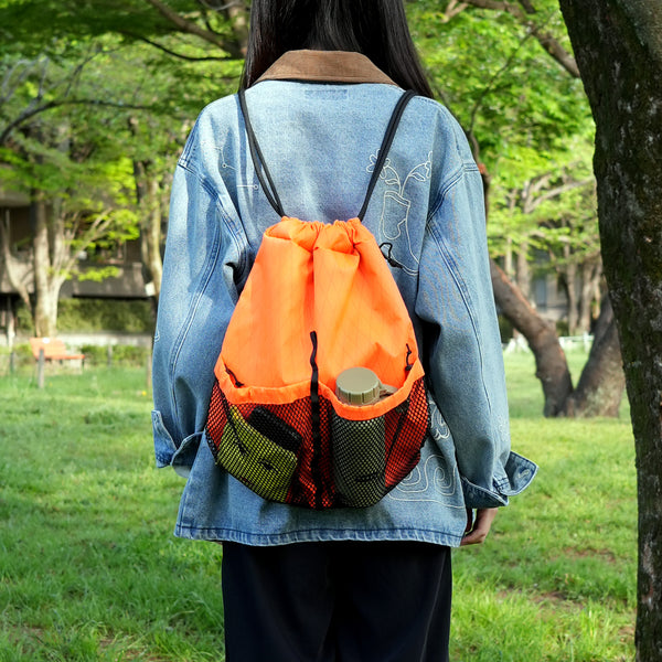 CAMP HACK × tempra garage「オサンポ ナップサック2」｜3WAY仕様の高