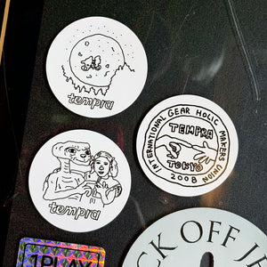 RUI NAKAMURA × tempra ロゴ ステッカーSET - tempra online store