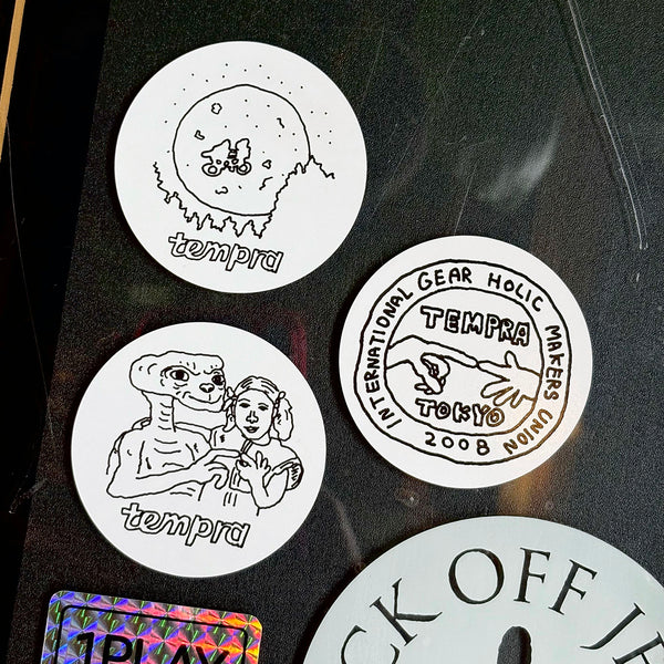 RUI NAKAMURA × tempra ロゴ ステッカーSET - tempra online store