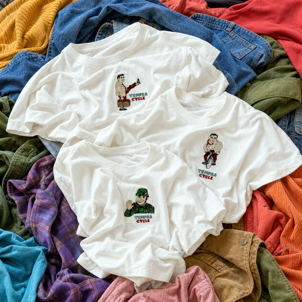 RUI NAKAMURA x TPC POPOP Tシャツ 第一弾「兵隊おじさん」 - tempra online store