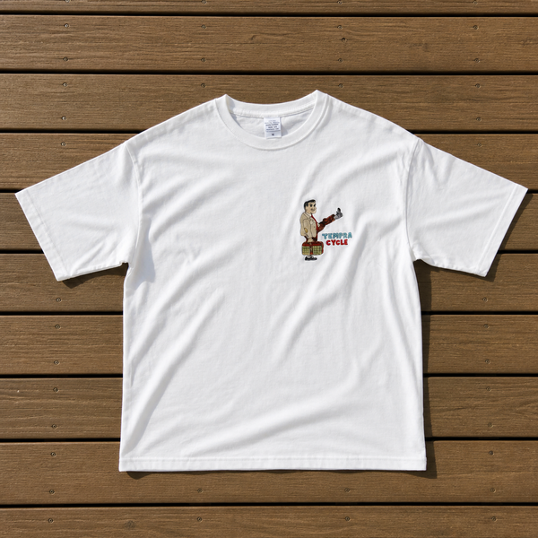 RUI NAKAMURA x TPC POPOP Tシャツ 第一弾「おじさん」 - tempra online store