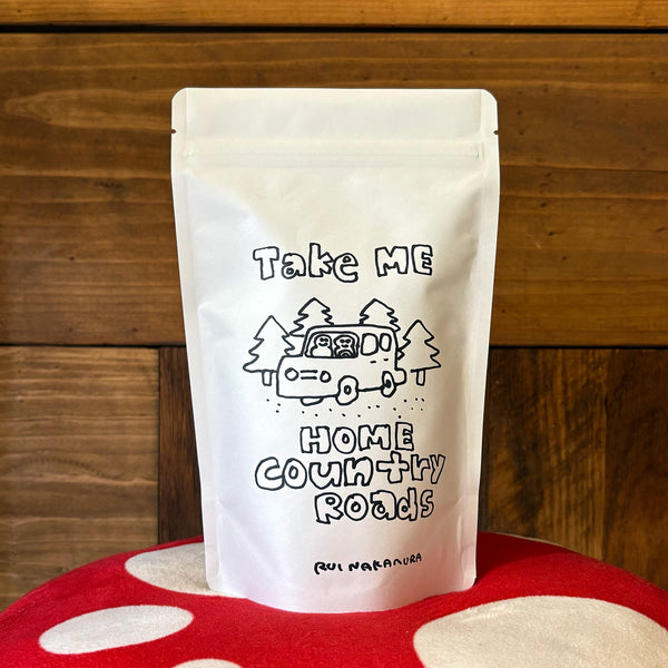ナカムラルイ 手描きイラスト 深煎りブレンドコーヒー豆 150g｜LAMBDA COFFEE CLUB - tempra online store