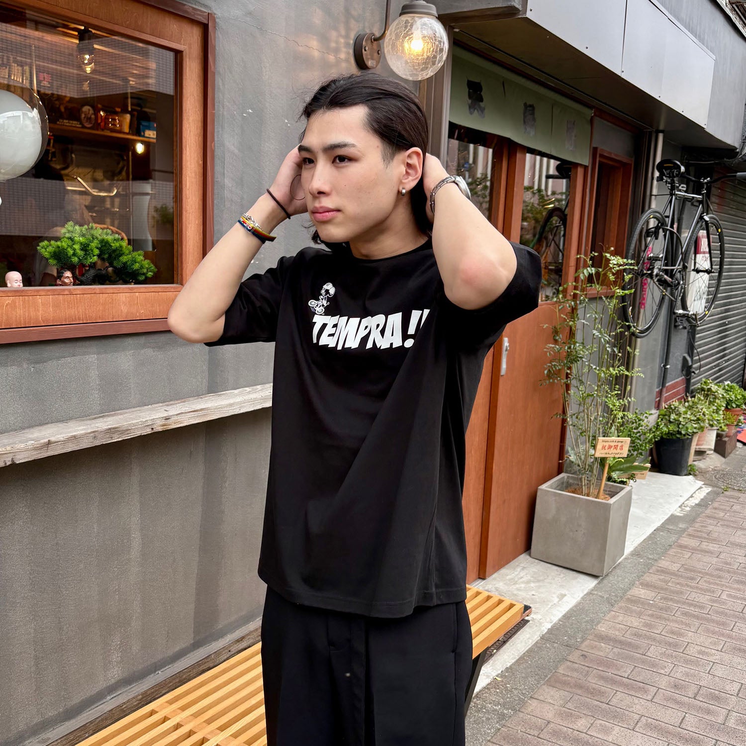 美品‼️ジェリーマルケス × Tempra Cycle 「10周年記念Tシャツ」✨ ジェリーマルケス TEMPRA CYCLE TOKYO Tシャツ ジェリー鵜飼