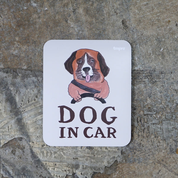 DOG IN CAR マグネット/ステッカー