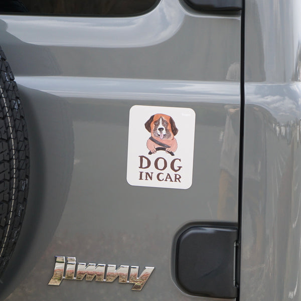 DOG IN CAR マグネット/ステッカー