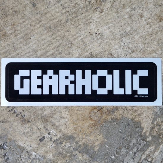 gearholic logo ステッカー